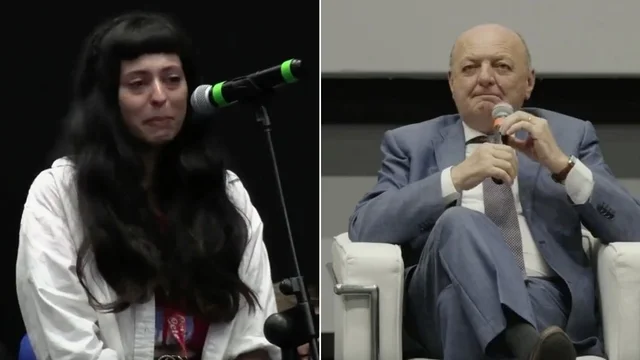 Attivista in lacrime per 'eco-ansia', il ministro Pichetto Fratin si commuove