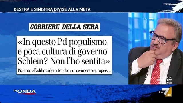 Picierno lascia il PD, Telese a In Onda: "Potrebbe essere una Vannacci che ruba consensi al centrosinistra?"