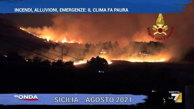 Incendi, alluvioni, emergenze: il clima fa paura