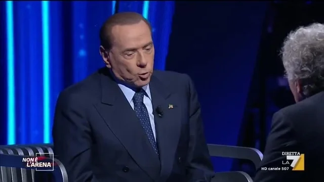 Silvio Berlusconi a Non è L'Arena