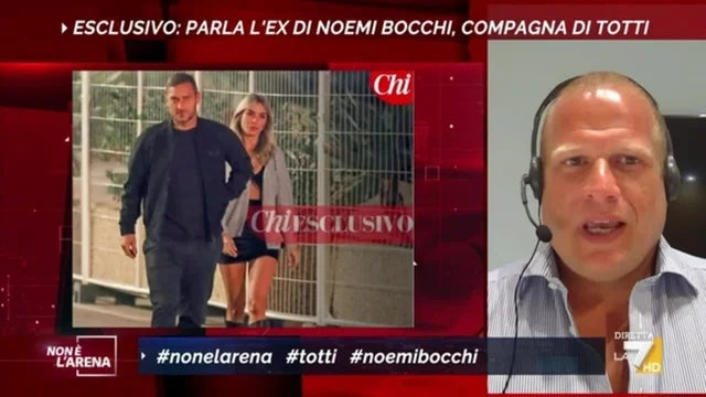 Caucci, ex di Noemi, a Totti: "Ha fatto l'errore di sfasciare la famiglia"