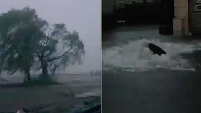 Nubifragio Varese, città e zone circostanti inghiottite dall'acqua. Esonda il Lago di Como