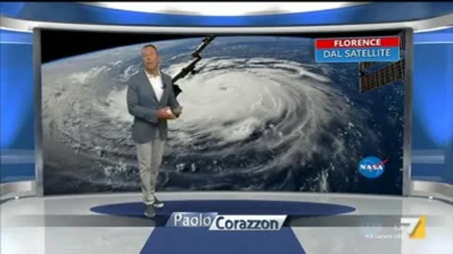 Il meteo della sera del 13 settembre