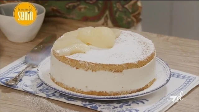 Torta ricotta e pere