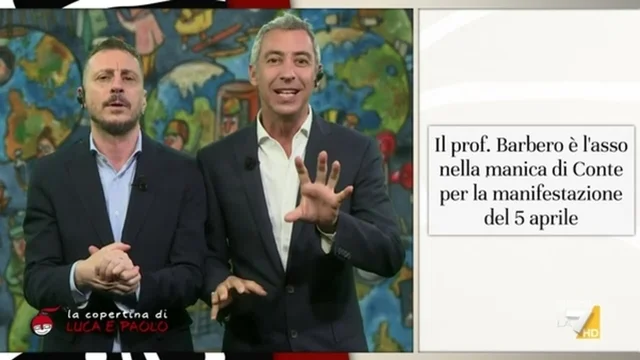 Luca e Paolo: "Ma cosa si diranno Barbero e la De Crescenzo?"