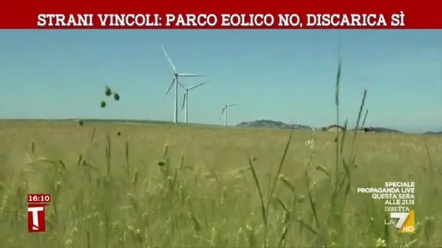 Ariano Irpino e gli strani vincoli: parco eolico no, discarica sì