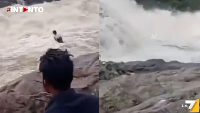 YouTuber trascinato dalle acque della cascata Duduma mentre registrava un video