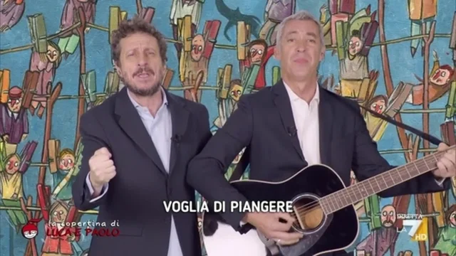 La canzone di Luca e Paolo: "Notti tragiche, aspettando un gol..."