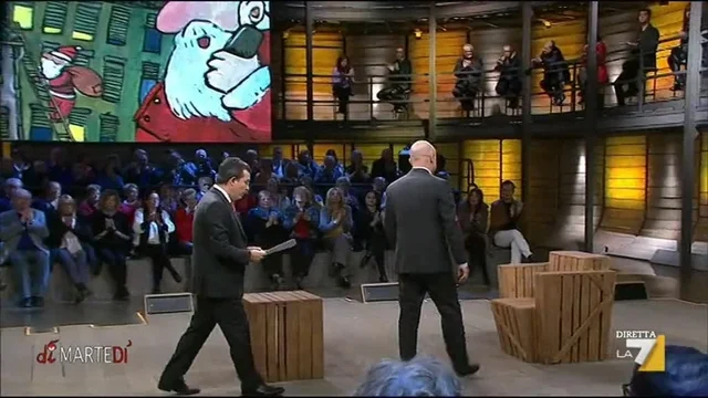 L'intervista di Floris a Nuzzi sugli scandali bancari italiani
