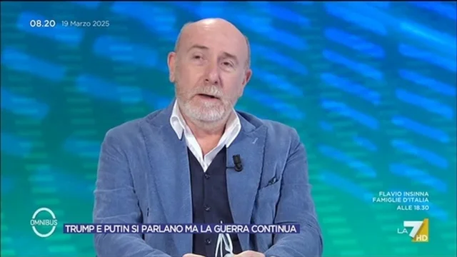 Trump e Putin si parlano ma la guerra continua - Omnibus, 19/03/2025