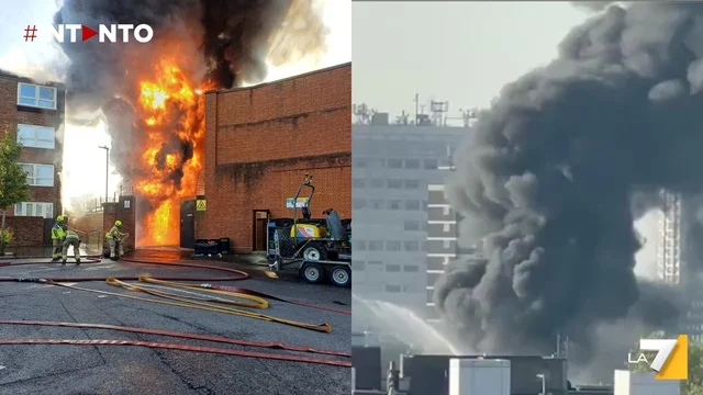 Esplosione in una sottostazione elettrica a Londra: incendio devasta St. John’s Wood
