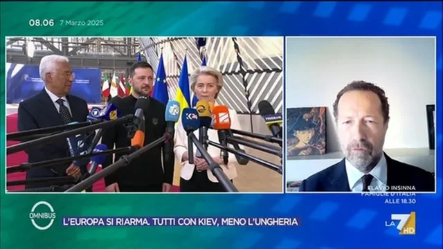 L'Europa si riarma - Omnibus, 07/03/2025