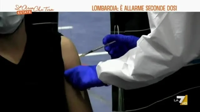 Lombardia, è allarme seconde dosi