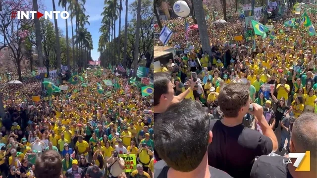 Migliaia in piazza per Bolsonaro nelle principali città del Brasile, cori contro Lula e il giudice Moraes