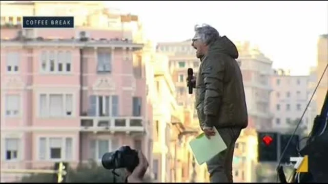 Grillo: referendum sull'euro