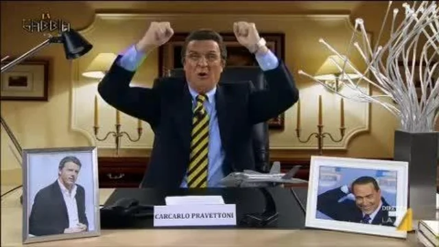 La consueta 'nota politica' di Carcarlo Pravettoni (Paolo Hendel)