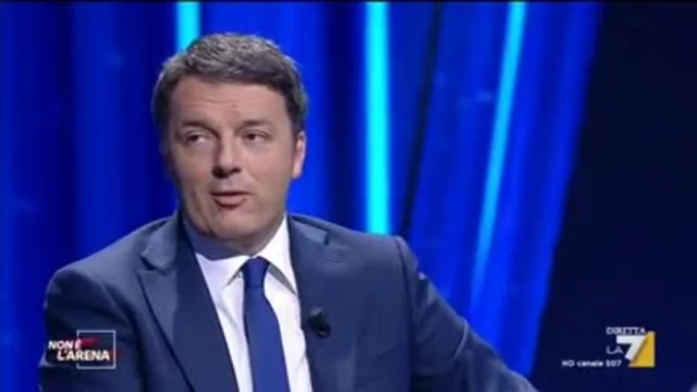 Matteo Renzi a Non è L'Arena: 'Ci accusano di tutto e del contrario di tutto'