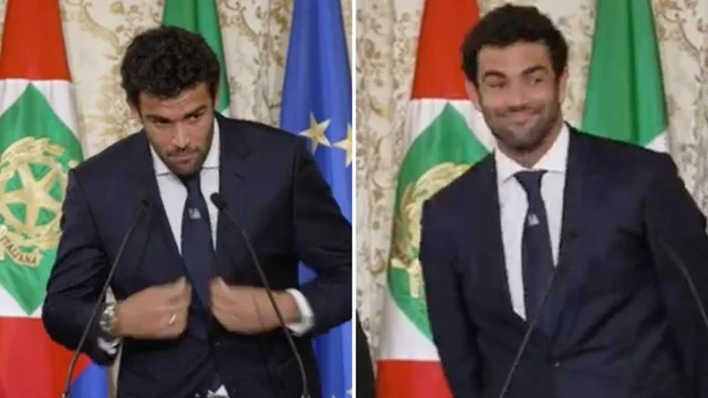 Berrettini a Mattarella: "Presidente, se si può alzare...". La reazione