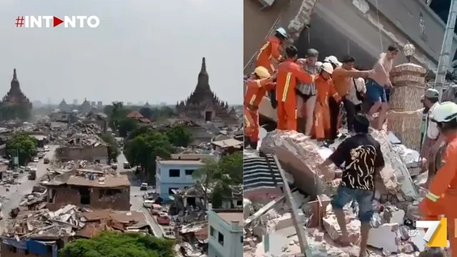 Terremoto Myanmar, primi bilanci: almeno 1.700 morti, proseguono le ricerche dei sopravvissuti