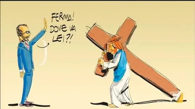Il cartoon di Makkox - The "right" place