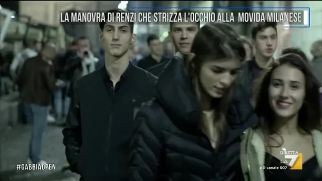 La manovra di Renzi strizza l'occhio alla movida milanese