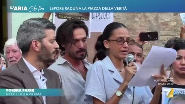Lepore raduna la piazza della verità