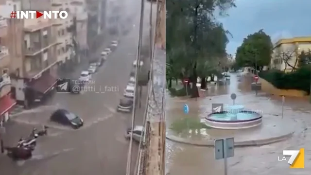 Inondazioni nel sud della Spagna: evacuate oltre 350 case a Malaga