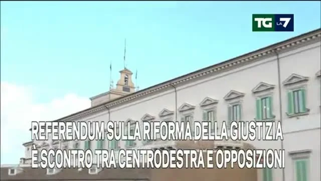 TG LA7 edizione delle 13.30 del 8/2/2026