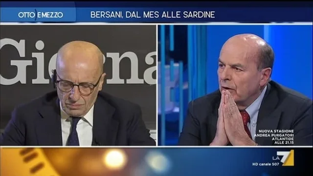 Bersani. dal MES alle Sardine, Otto e Mezzo - Puntata del 11/12/2019