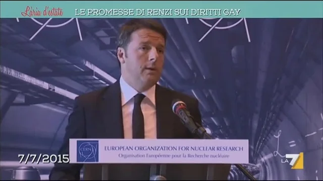 Renzi al CERN