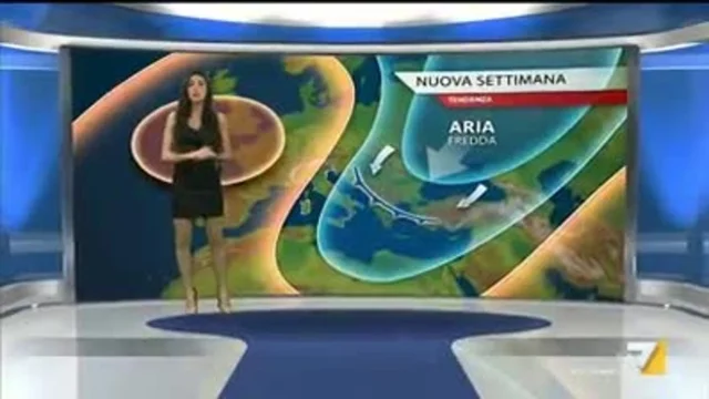Il meteo della sera del 10 febbraio