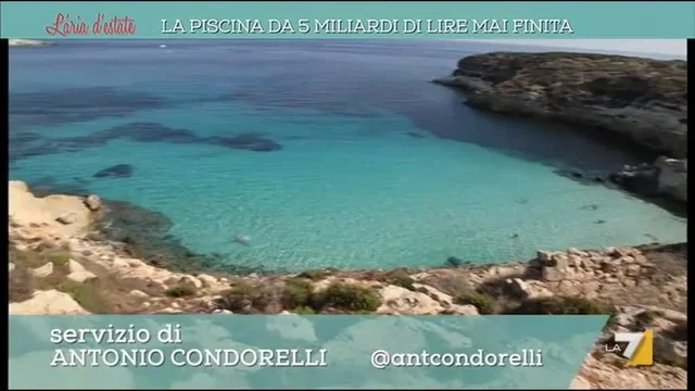 La piscina da 5miliardi di lire mai finita