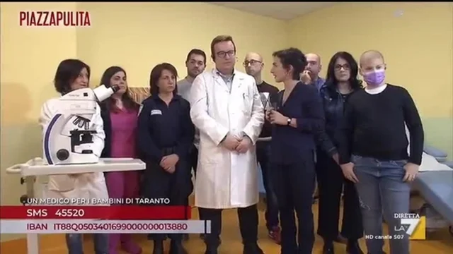 Taranto, il dottore Valerio Cecinati: "Il nostro obiettivo è che i bambini abbiano un posto dove poter essere curati".