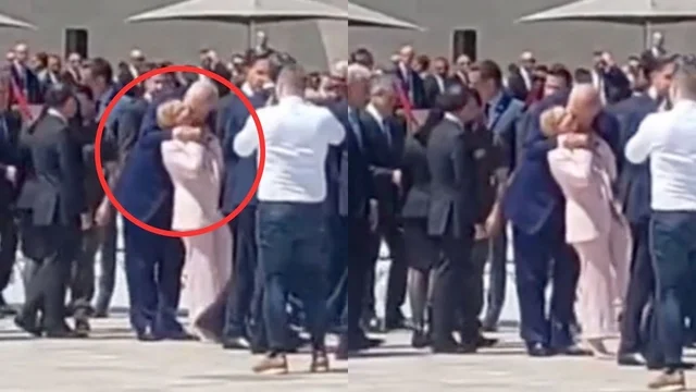 Il caloroso abbraccio del Premier albanese a Meloni: il video è virale