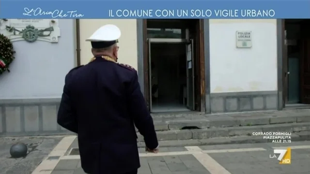 Il Comune con un solo vigile urbano