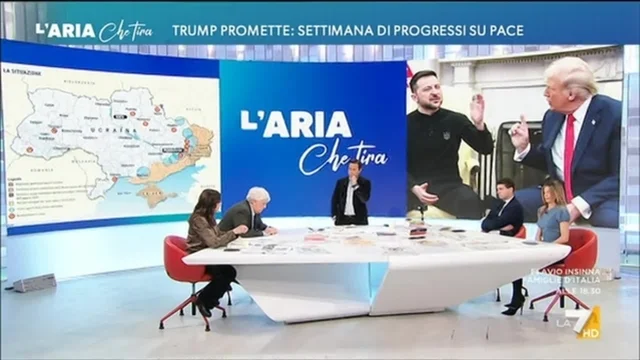 L'Aria Che Tira - Puntata del 10/3/2025