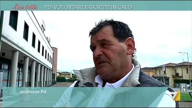PD, volontari e iscritti in calo
