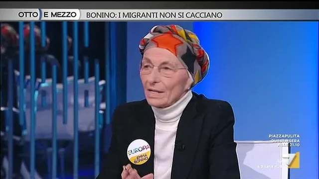 Bonino: I migranti non si cacciano