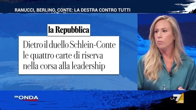 Campo largo, Ludovica Ciriello: "Giuseppe Conte è molto in forma, ha un’agenda serrata"