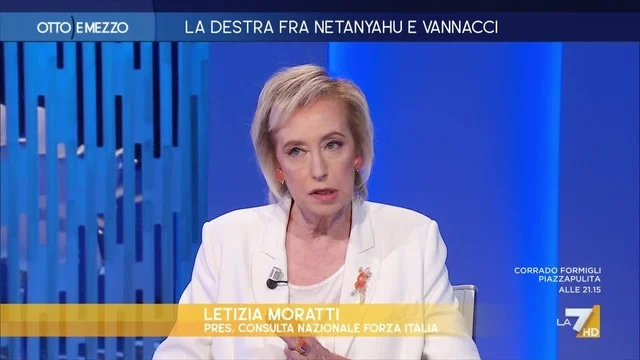 Ben Gvir, Letizia Moratti: "Il governo ha chiesto sanzioni mirate. Posizione dell'Italia è chiara, due popoli due Stati"