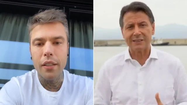 Botta e risposta: Conte risponde al "Fate cag***" di Fedez