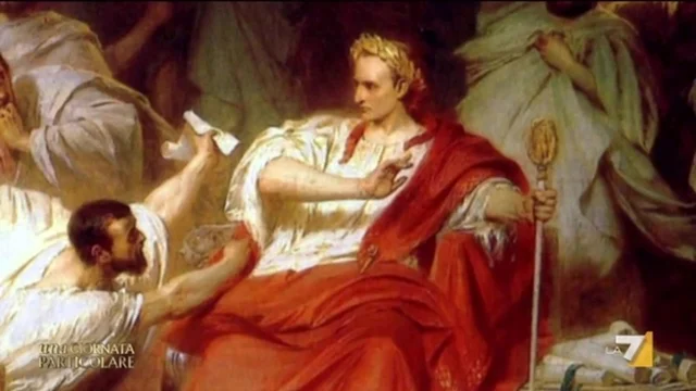 Idi di marzo: Bruto e Cassio uccidono Cesare, Cleopatra fugge da Roma