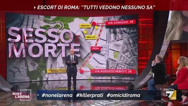 Omicidi Roma, Giletti: "Pieno di escort, c'è un problema, i maschi che sesso vogliono fare?"