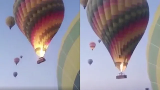 La mongolfiera è fuori controllo: sfiorata la tragedia