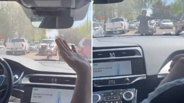 L'auto a guida autonoma non si ferma all'alt della polizia: il video virale