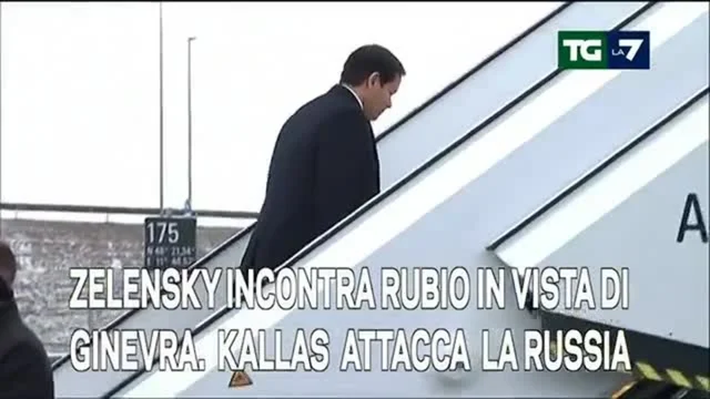 TG LA7 edizione delle 13.30 del 15/2/2026