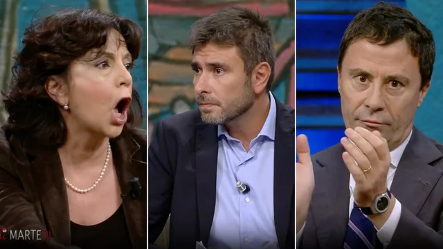 Di Cesare attacca Di Battista: "Il tuo è odio antiebraico". E Bocchino applaude