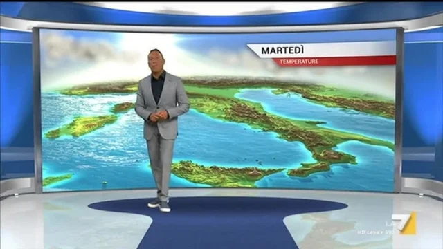 Il meteo della sera del 26 agosto