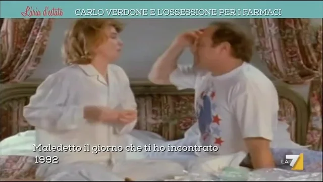 Carlo Verdone e l'ossessione per i farmaci