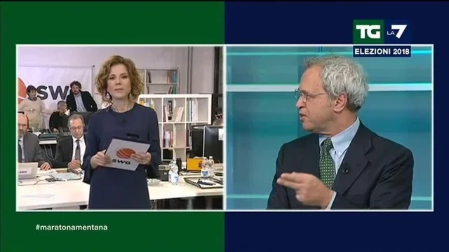 Alessandra Dragotto di Swg al suo esordio alla #MarationaMentana